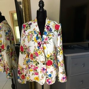 Forever 21 Floral Blazer